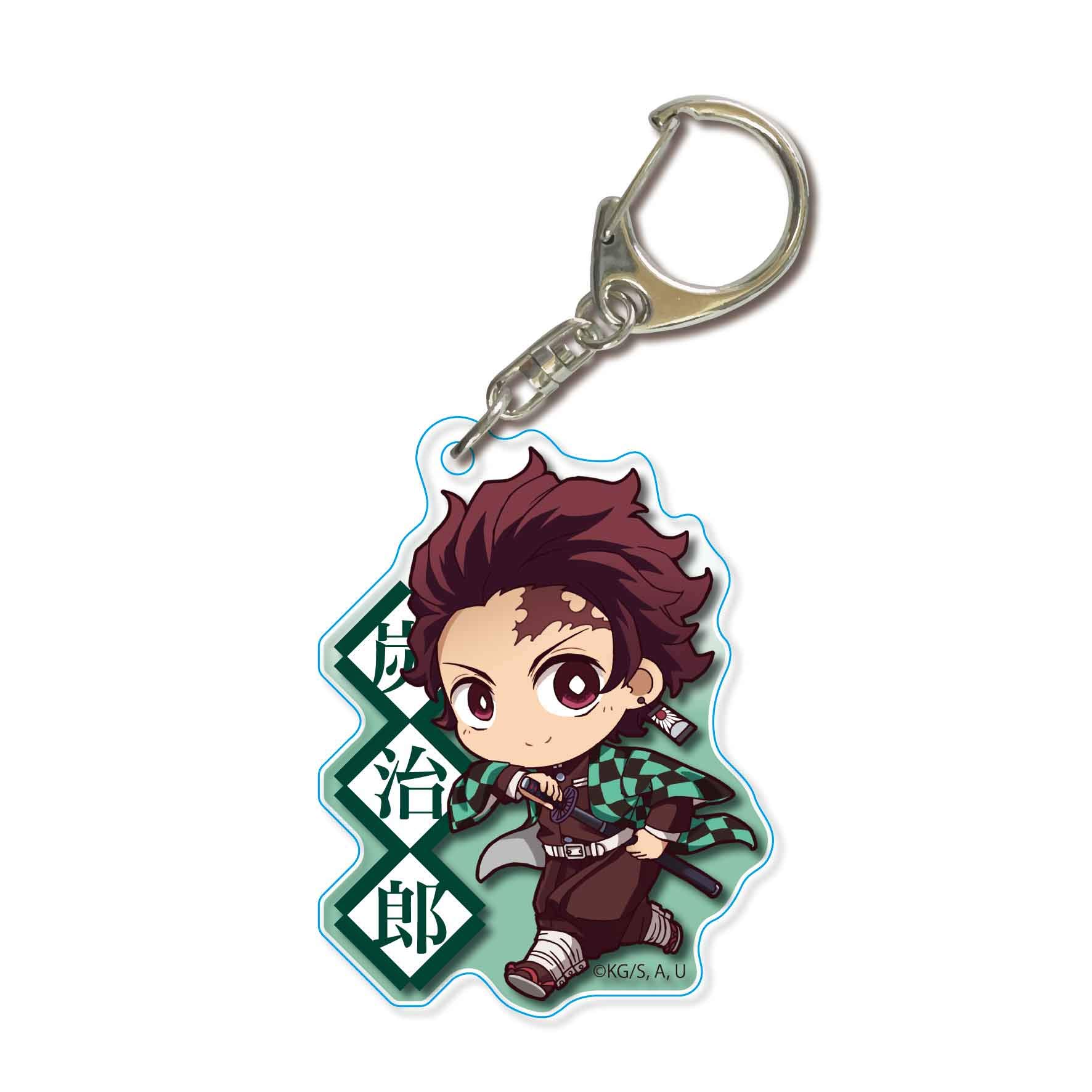 Demon Kimetsu no Yaiba Kamado Tanjiro Tekutoko Acrylic Keychain Slayer