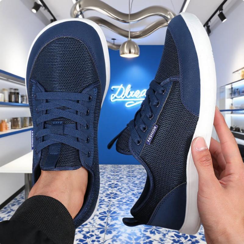 Men Wide Barefoot Shoes Unisex Trail Running Breathable Non-Slip Minimalist Walking Shoes Trendy Mesh Casual Wide Toe Sneakers