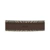 Daks Dark Brown Check Line Strap   Hook Leather Belt Dbbe2f722w3