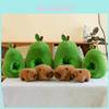 Creative Avocado Capybara Plush Doll Children Toy For Kids And Giftgiving