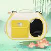 Cat Bag Pet Crossbody Bag Portable Pet Bag for Outings Breathable Large Space Cat and Dog Universal Bag Small Dog Travel Bag