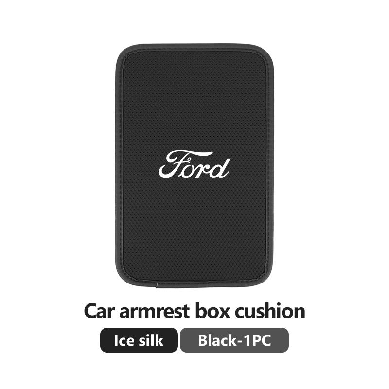 AKR1 For Ford Car Armrest Box Pad Central Armrest Boxes Cover Elbow Protection Pads Accessories Mk2 Mk3 Ranger Mondeo Mk4 S-MAX Kuga