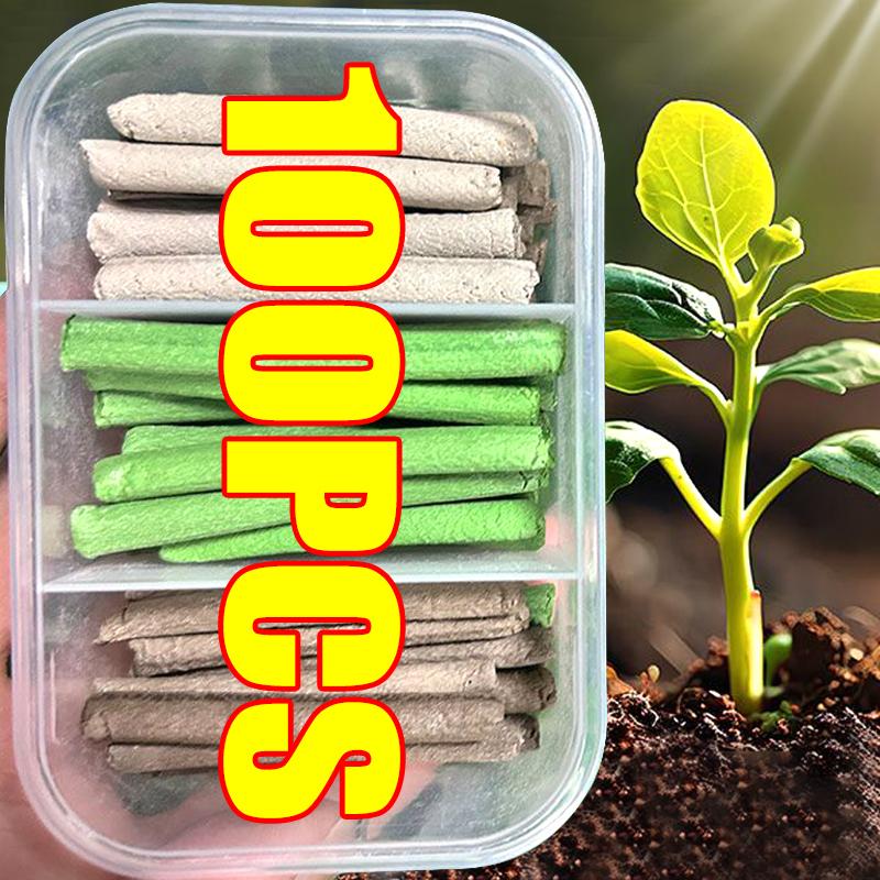 Plant Nutrition Bars Nitrogen Phosphorus Potassium for Healthy Growth of Plant Fruit Vegetables Flowers Compound Fertilizer
