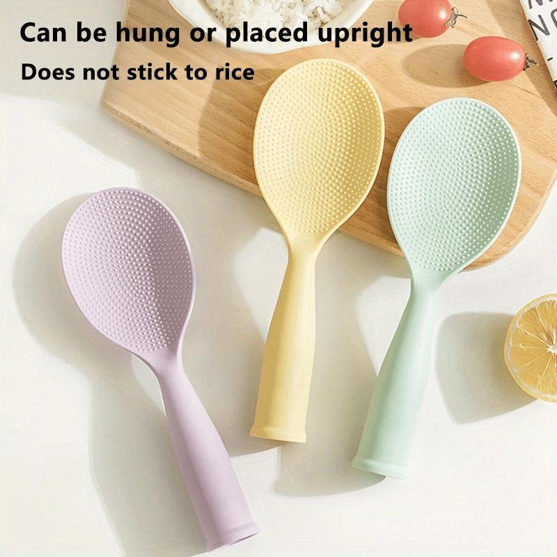 Upright Non-Stick Rice Spoon / High-Temperature Resistant Food-Grade Plastic / Safe Odorless Heat-Resistant Not Deformed