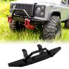 RC Car Front Bumper Metal Aluminium Car   with Trailer Buckle for MN D90 1Celsius12 RC Car Vehicle