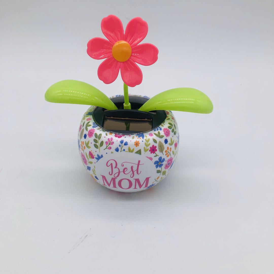 

Солнечные автоматические качели Солнечные цветочные автомобильные украшения