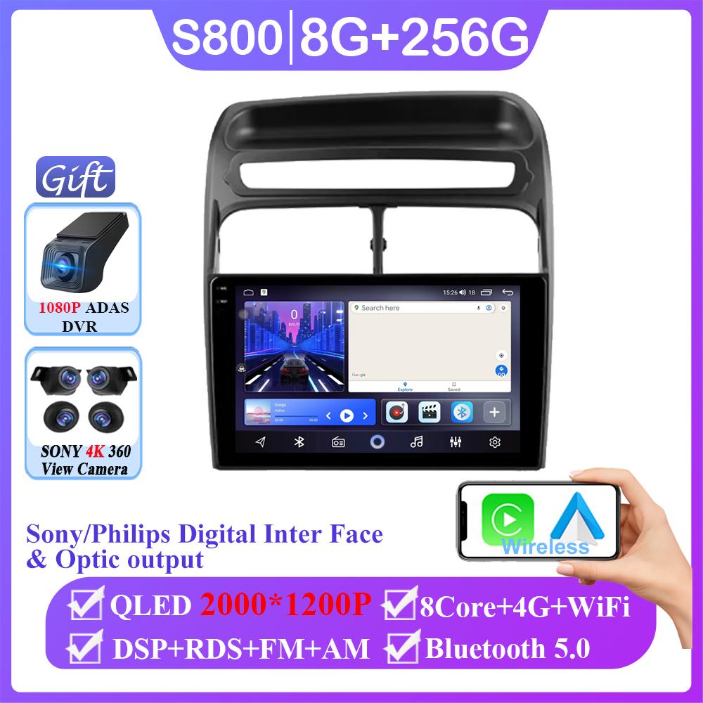 Android 14 For Fiat Linea 2006 - 2018 Auto Radio Stereo Head Unit GPS WIFI Carplay Multimedia Video Player Navigation No 2din BT