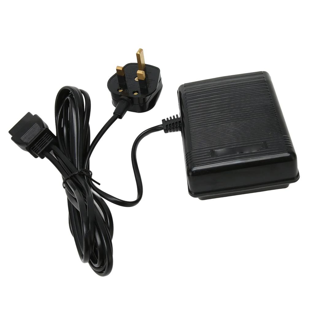 Foot Control Pedal Anti Slip 5.3in Long 3.5in Wide Stable Plastic Foot Speed Control Pedal for Sewing UK Plug 220V