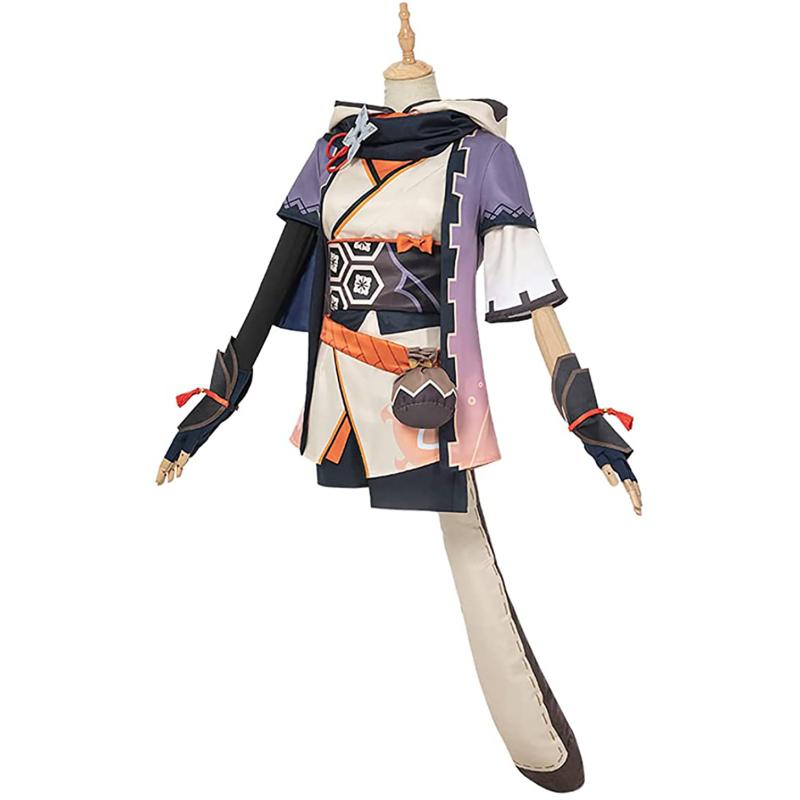 Sayu przebranie na karnawał Sanyu Hanfu peruki pełny zestaw Cosplay na kostiumy komiksowe na Halloween