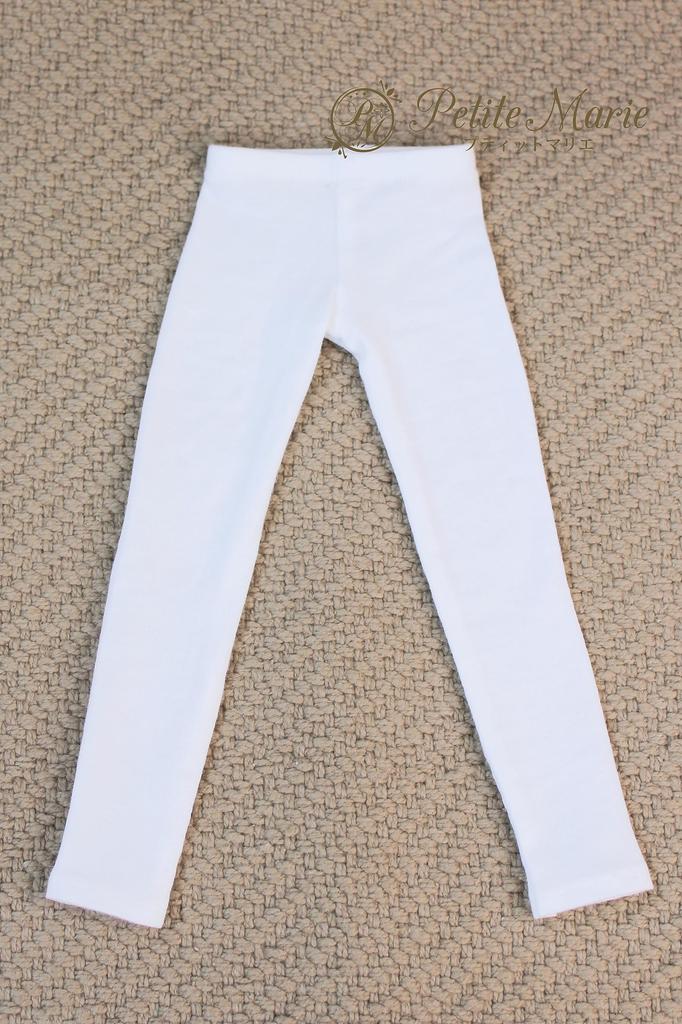 [Petite Marie] 13 MDD Compatible 910 Length Leggings White Tights Fitness Pants Leggings Daily Pants Casual Pants 40cm Doll BJD Doll Clothes [Petite