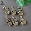 Antique Brass Buddha Nepal Statue Home Decorations Craft Accessories for Living Room Copper Tibetan Buddhism Figurines Ornament