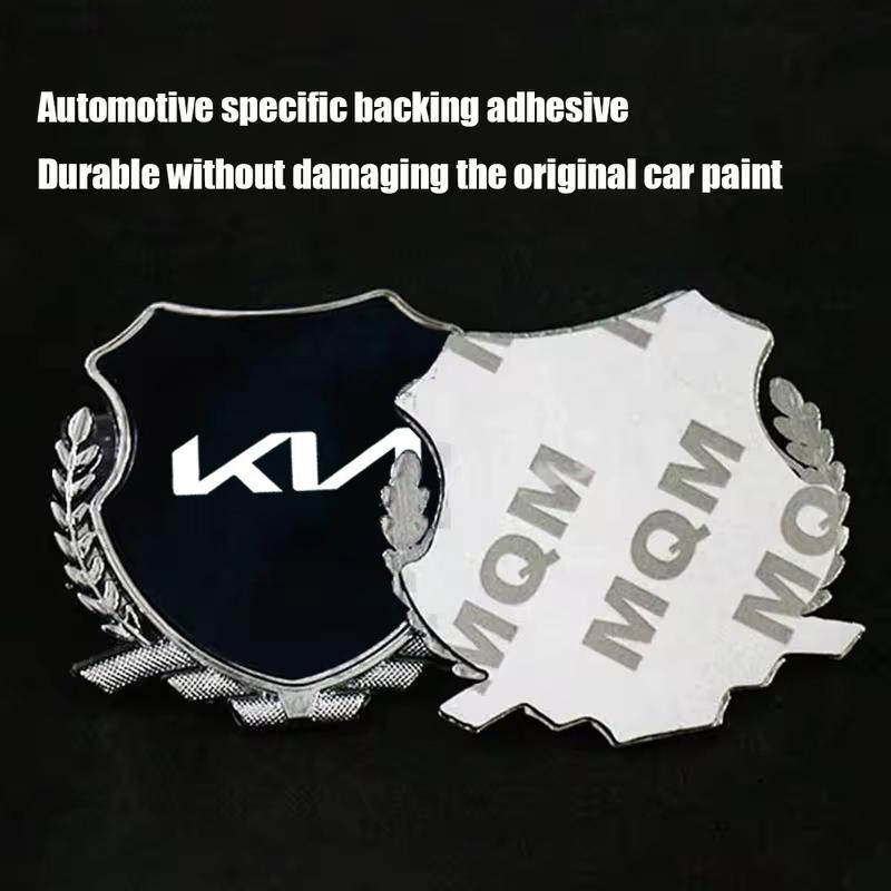Metal Car Sticker Badge Exterior Body for Kia Sportage Ceed Picanto Rio ProCeed Niro 5 3 4 K7 K5 K8 K3 Ray K9