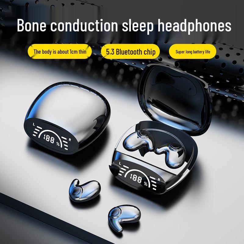MD558 Ultra-thin Bone Conduction Wireless Bluetooth In-ear Sleep Headset