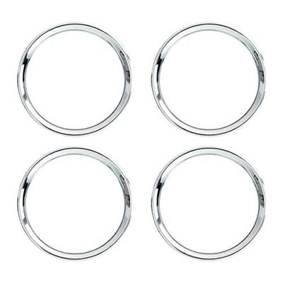 NV350 Compatible Caravan E26 DX GX Air Conditioner Ring Cover Chrome Plated Silver Set of 4 Interior