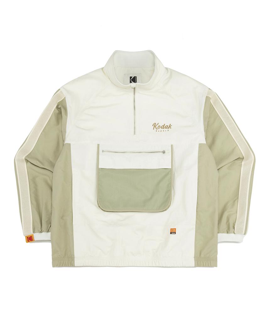 Kodak Sunshine Track Anorak Jacket Beige