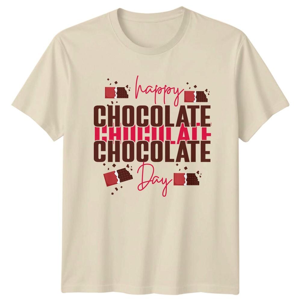 Happy Chocolate Chocolate Chocolate Day TShirt Chocolate Lovers Food Day