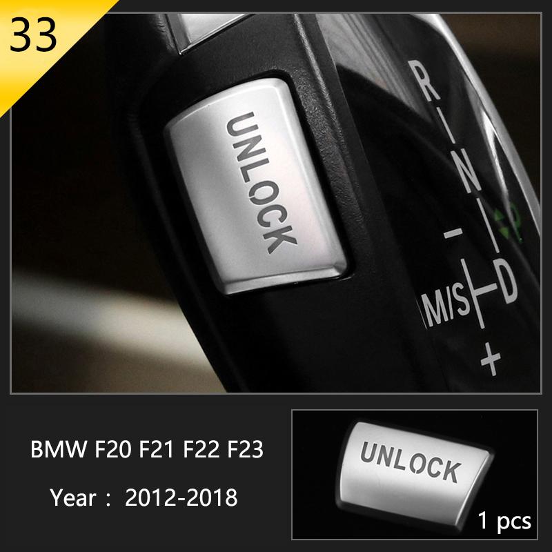 For BMW 1 2 Series F20 F21 F22 F23 Carbon fiber Car Control CD Panel Cover Trim Air conditioning Outlet Frame Decoration Sticker LNYCP1