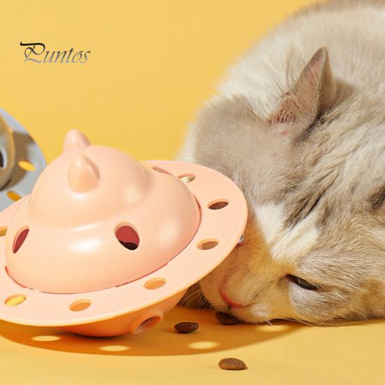 Cognitive Training Dog Toy Pet Treat Dispenser Interactive Slow Feeder Disc Puzzle for Dogs Puppies Cats Mental Stimulation Feeding
