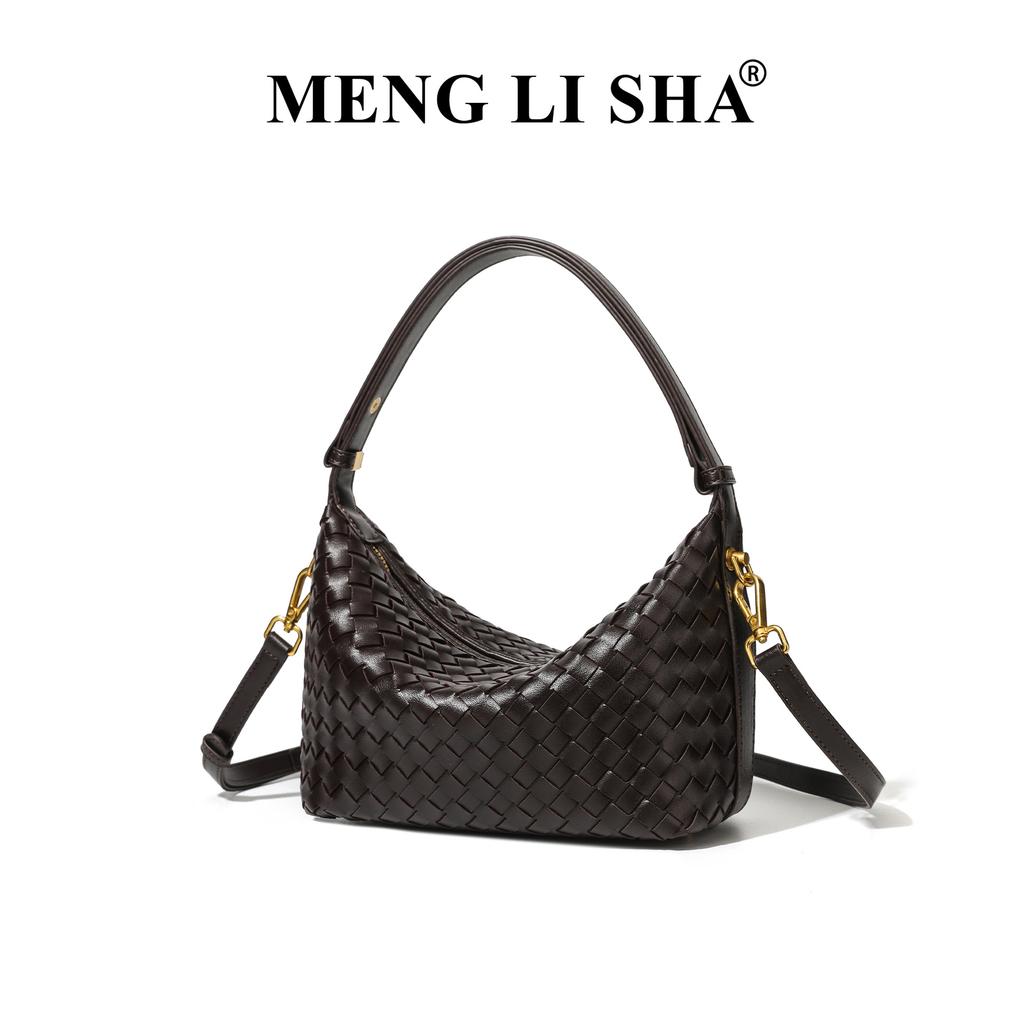 New Hand Woven Portable Lunch Box Bag for Women's Commuting and Leisure, Versatile Single Shoulder Crossbody Lunch Box Bag