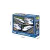 EPOCH 100-teiliges Puzzle, Fahrzeuge, Eisenbahn, N700S Shinkansen Kollektion (26x38cm), 26-606, Enthält Klebstoff, Spachtel und Rubbellos