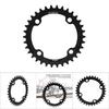 32Celsius34Celsius36Celsius38T BCD 104 Mountain Bike Steel Single Crank Chain   Repair Parts (Black 32T)