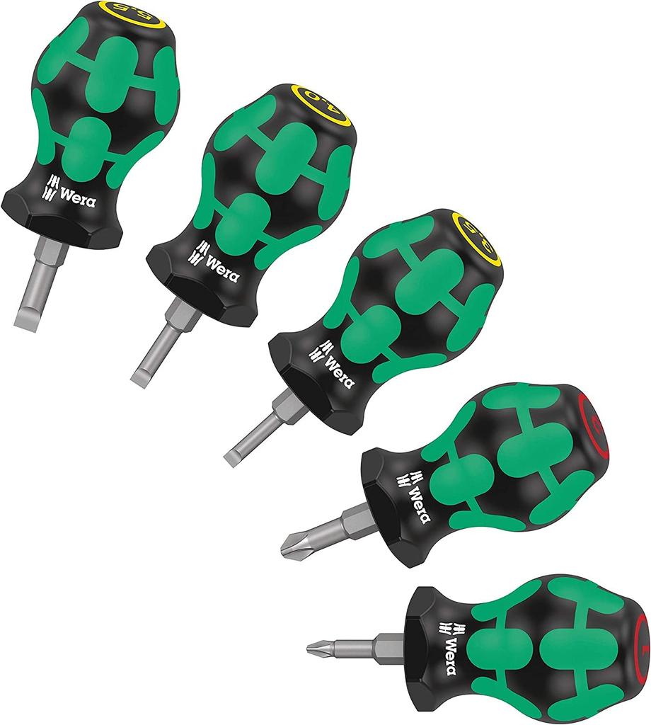 Wera 05008870001 Stuby Screwdriver Set 1 Imported from (5-Piece) [Officially Japan]