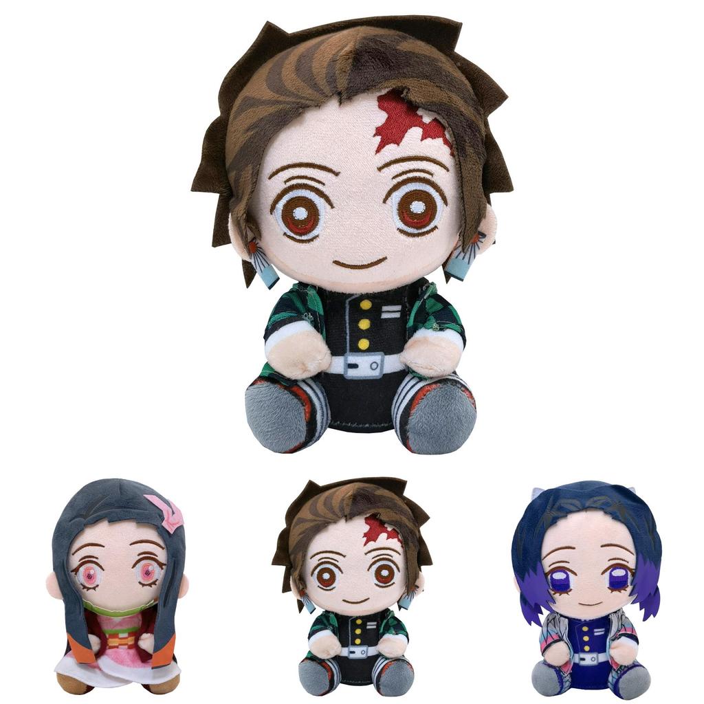 Demon Slayer Blade Plushie Doll Cartoon Kawaii Anime Tanjiro Soft And Safe For Kids Great Gift