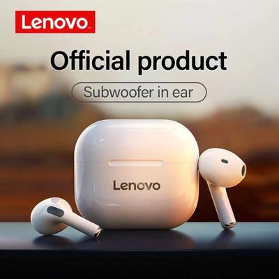 Lenovo Thinkplus LP40 Wireless Headphones, TWS Bluetooth Earphones Touch Control Sport Headset Stereo Earbuds For Phone Android