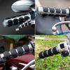 DREAMIZER Universal Motorcycle Hand Grips With Black Non-Slip Rubber For Harley Honda Yamaha Suzuki Kawasaki