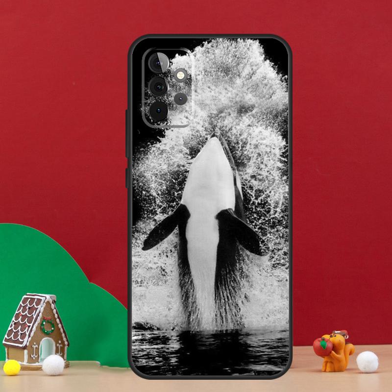Killer Whale Orca Case For Samsung Galaxy A55 A52 A32 A12 A33 A06 A16 A26 A36 A56 A15 A53 A13 A34 A54 A14 A17