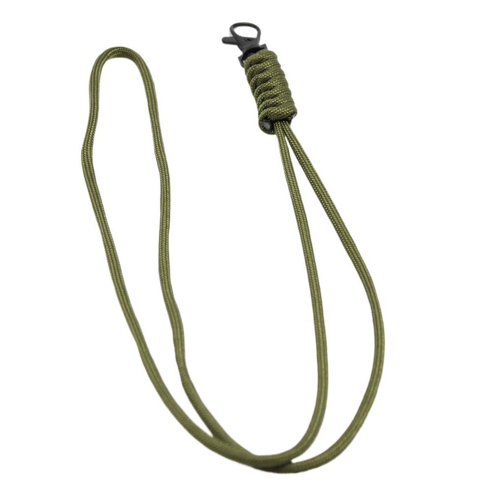 Outdoor Lighting Lanyard Wear Resist Multi-Function Camping Lanyard Hanging Anti-Lost Key Cord for Outdoor Camping Hiking