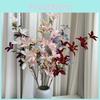 Long Stem Zephyr Lily Silk Flower For Wedding Party Outdoor Home Decoration