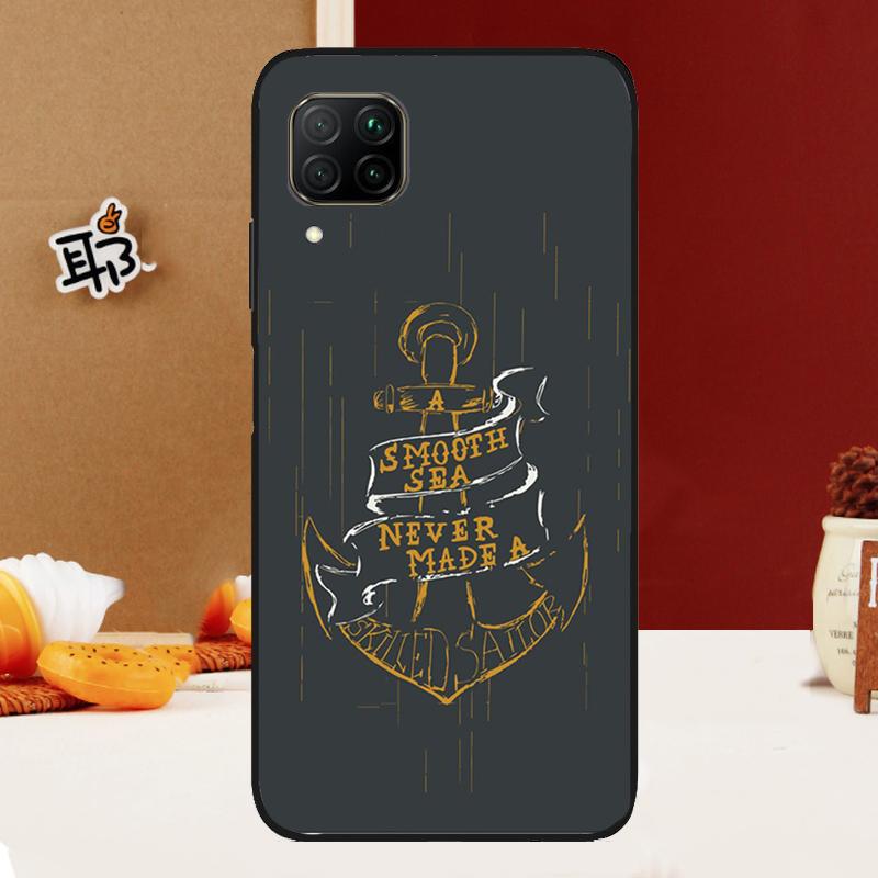 Anchor Sea Beach For Huawei Nova Y70 Y91 Y90 Y60 Y61 Y72 Y73 3i 7i 8i 11i 12i 9 10 SE P20 P30 P40 Lite Case