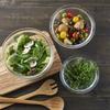 HARIO Heat-resistant Glass Bowl Set of 3 900ml/1500ml/2200ml Mixing Bowl Cooking Ball Present Gift MXPN-3704