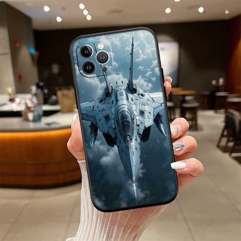 RE56 Strategic bomber aircraft Case for Samsung M06 M15 M16 M35 M55 M56 A36 A42 A50 A50S A51 A52 A32 A33 A05 A05S A06 A16 A20