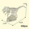 KAZI Dinosaurier Bausteine ​​Fossil Fragmente Tyrannosaurus Modell Ziegel Dekorationen Spielzeug Geschenke für Kinder