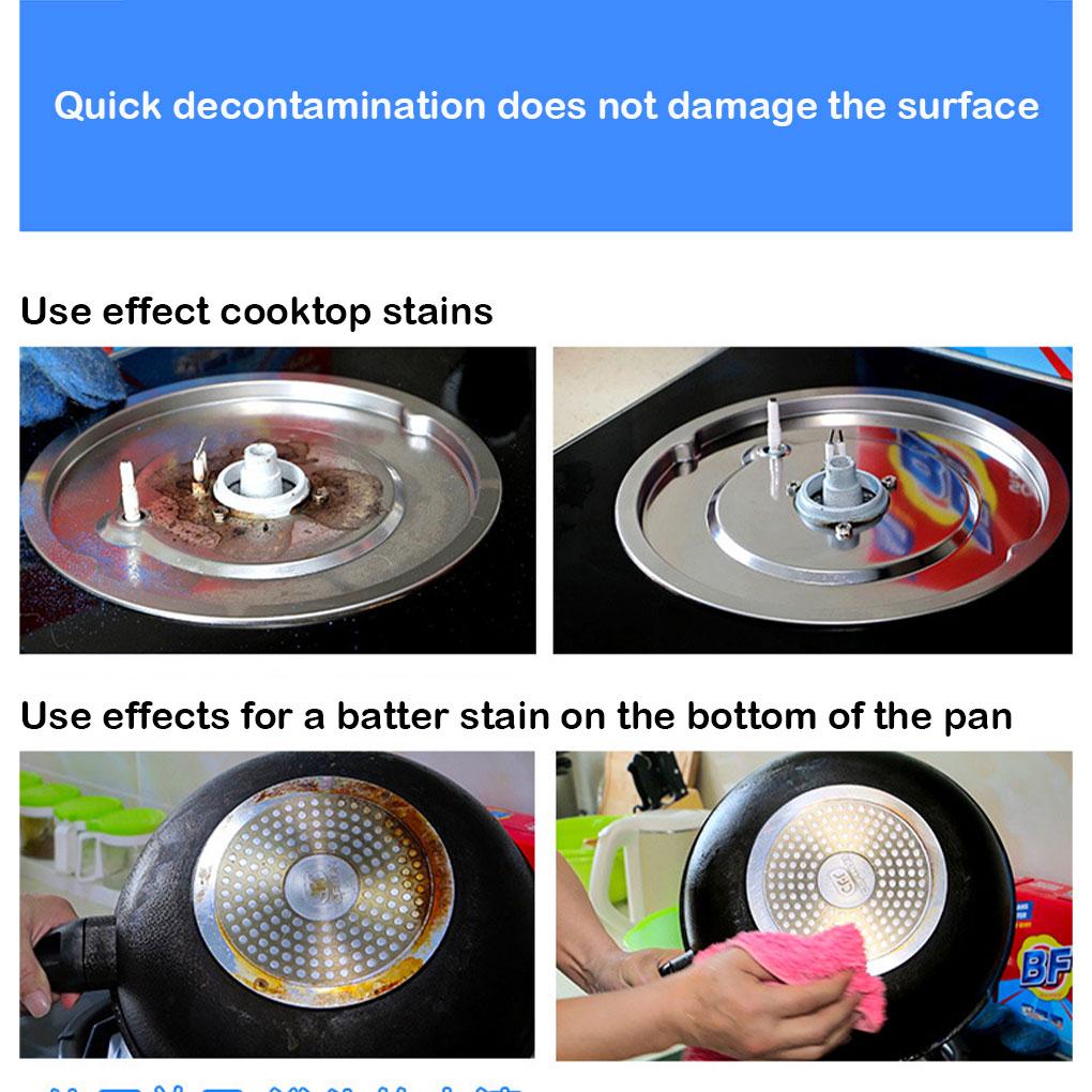 Kuchyňský čisticí kartáč Nerezové hrnce Lesklé a bez skvrn Čisticí prostředky pro domácnost Ruce