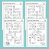 Math Crossword Puzzles Addition Subtraction Multiplication Division Criss Cross Game Math Workbook Montessori For Kids Ages 5-8