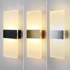 Acrylic Material Wall Sconce Lamp AC 220V Indoor Wall Light LED Wall Lamp Balcony Lighting