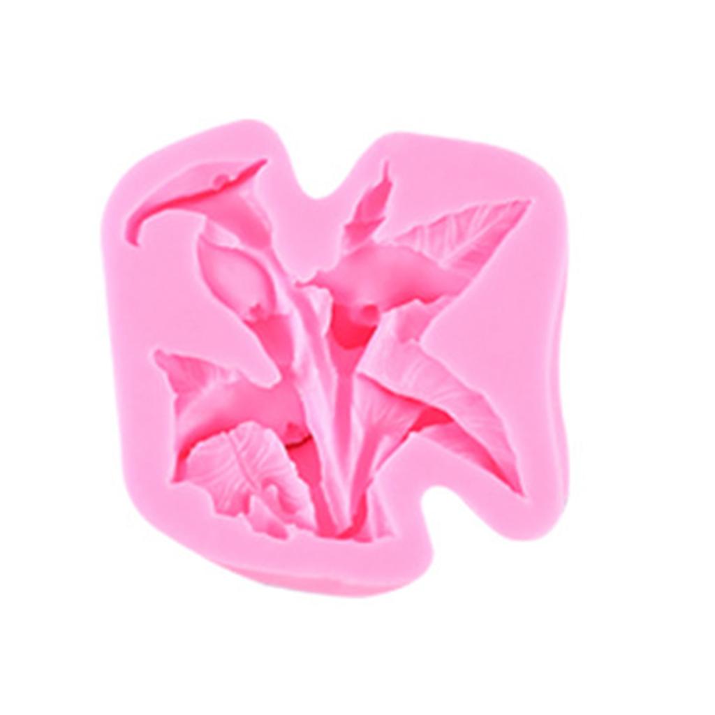 3D Flowers Shaped Fondant Chocolate Mould Cake-Topper Decorating Tools for Creative Baking Silicone Mold Easy To Clean