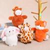 Bear Capybara Plush Keychain Rabbit Plush Toys Small Pendant Animal Doll Keychain  Home Decor