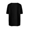 Women's Loose-Fit Fashionable Cotton-Linen -Color V-Neck Casual Top