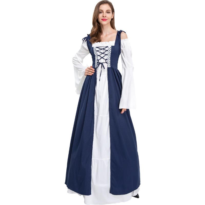 Cosplay Halloween court medieval European retro Victorian period, drama maid cosplay costume