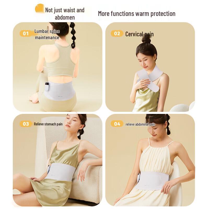 Bear Menstrual Heating Pad and Waist Massager CN plug (adapter included)