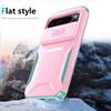 For Google Pixel 9 Pro XL Case TPU+PC Non-Slip Side Edge Phone Cover with Lens Lid