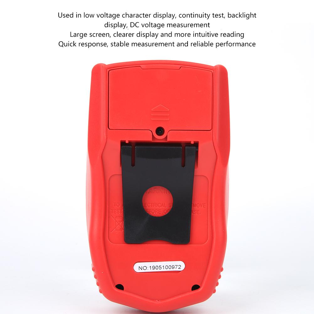 DT33D Mini Dijital Multimetre Voltmetre Taşınabilir Evrensel Ölçer 130 x 73.5 x 35mm