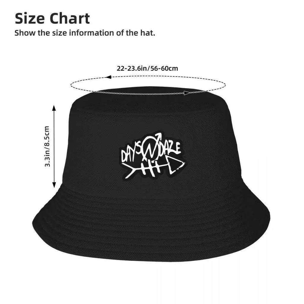 Days N Daze Bucket Hat Brand Man cap Sunhat Luxury Cap Luxury Woman Men's