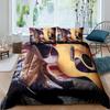 Western Cowboy King Queen Duvet Cover Black Shotgun Bedding Set For Kids Teens Adults Exotic Retro Style 2/3Pcs Soft Quilt Cover