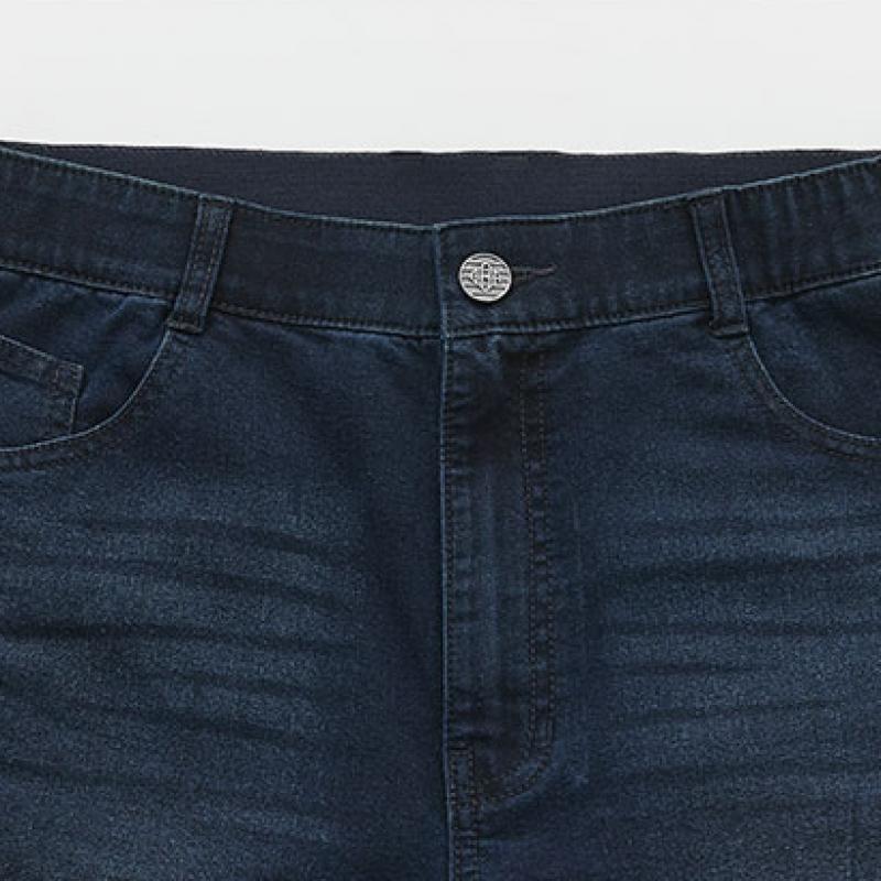 Bang Bang Men S Lycra Signature Denim Navy