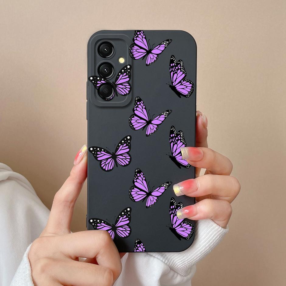 For Samsung Galaxy M23 M33 M35 M53 5G Case Fashion Sweet Girl Silicone Soft Phone Cover For SamsungM23 M33 M 35 M53 5G Fundas